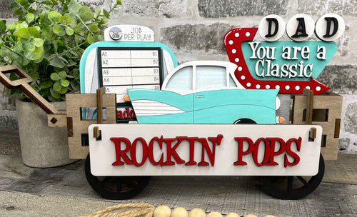 Rockin' Pops Father's Day inserts | Wagon or Raised Shelf Sitter