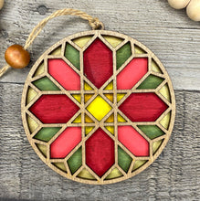 Load image into Gallery viewer, 7 New Quilt Block Ornaments - DIY