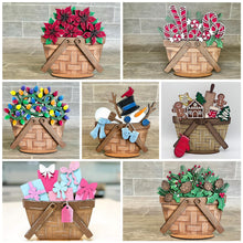 Load image into Gallery viewer, Basket With Interchangeable Inserts - Unpainted