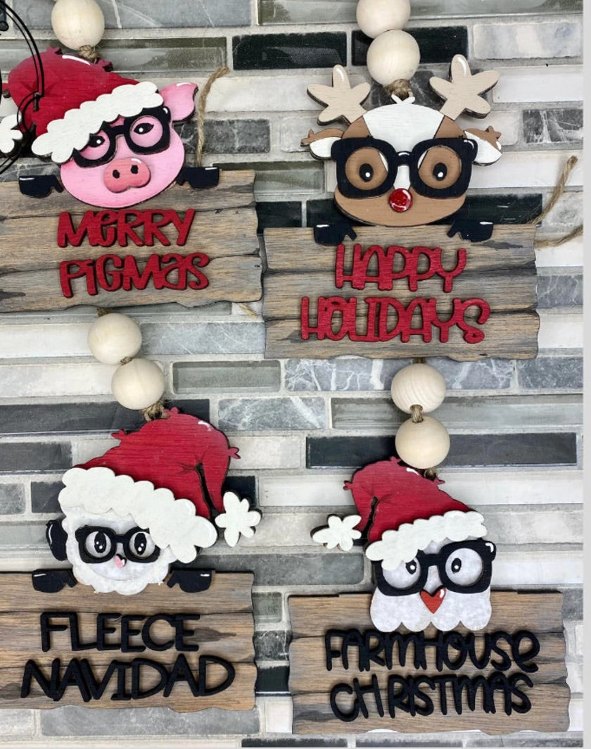 Funny Animal Ornament DIY Elderberry Place