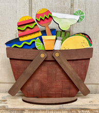 Load image into Gallery viewer, Basket With Interchangeable Inserts - Unpainted