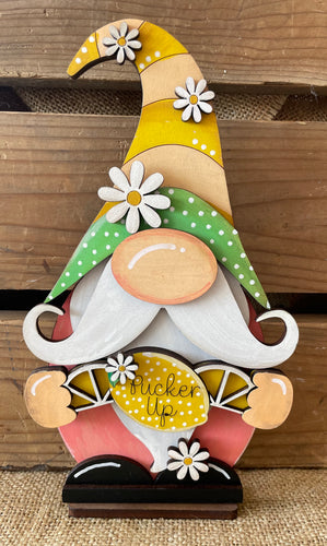 Lemon Gnome Shelf Sitter - Unpainted