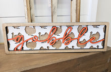 Load image into Gallery viewer, Chunky Thanksgiving Signs - Unpainted &amp; Unassembled