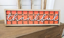 Load image into Gallery viewer, Chunky Thanksgiving Signs - Unpainted &amp; Unassembled