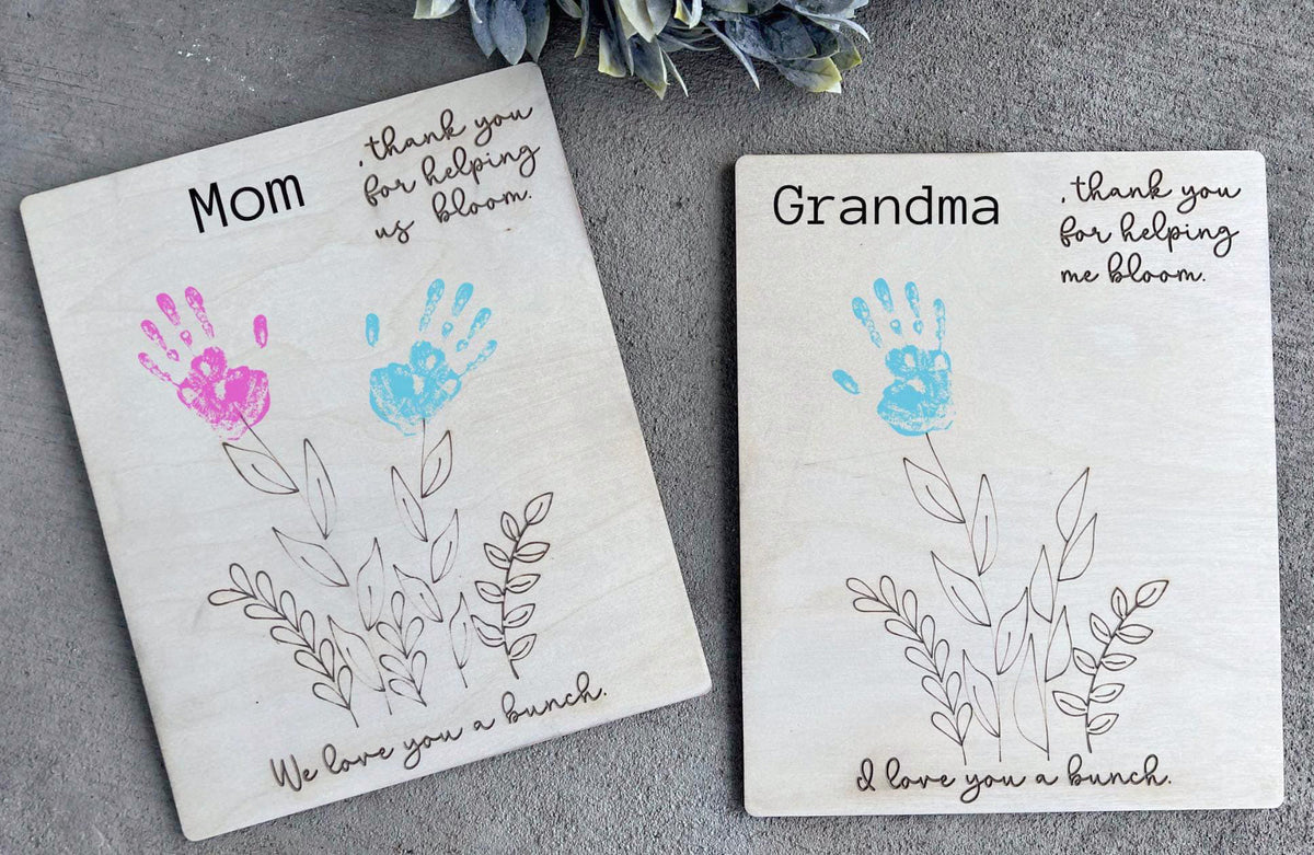 Handprint Signs for Mother's Day or Teachers – Elderberry Place