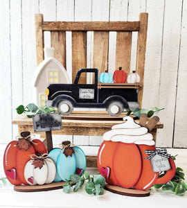 Fall Shelf Sitters (3 Designs) - Unpainted