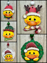 Load image into Gallery viewer, Christmas Duck Ornaments - Unpainted