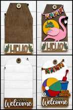 Load image into Gallery viewer, Interchangeable Inserts for Tag or Arch Door Hanger - Unpainted