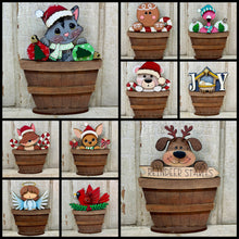 Load image into Gallery viewer, New TINY Christmas Inserts for the Basket - Unpainted &amp; Unassembled