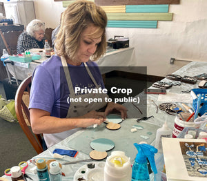 PRIVATE 7/22 and/or 7/23 @9am-9pm, 12 Hours of Uninterrupted Cropping or Crafting!