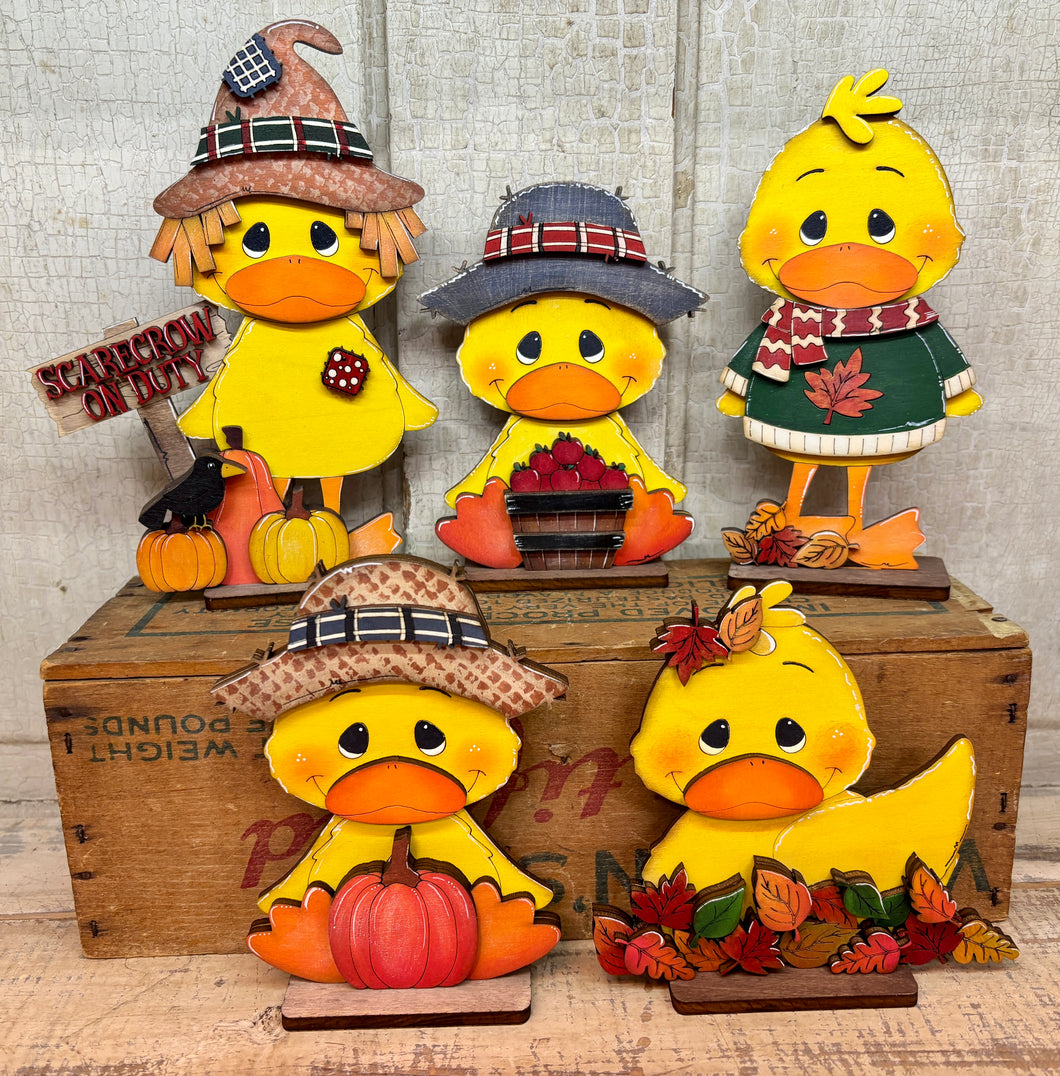 Fall Ducks - Unpainted