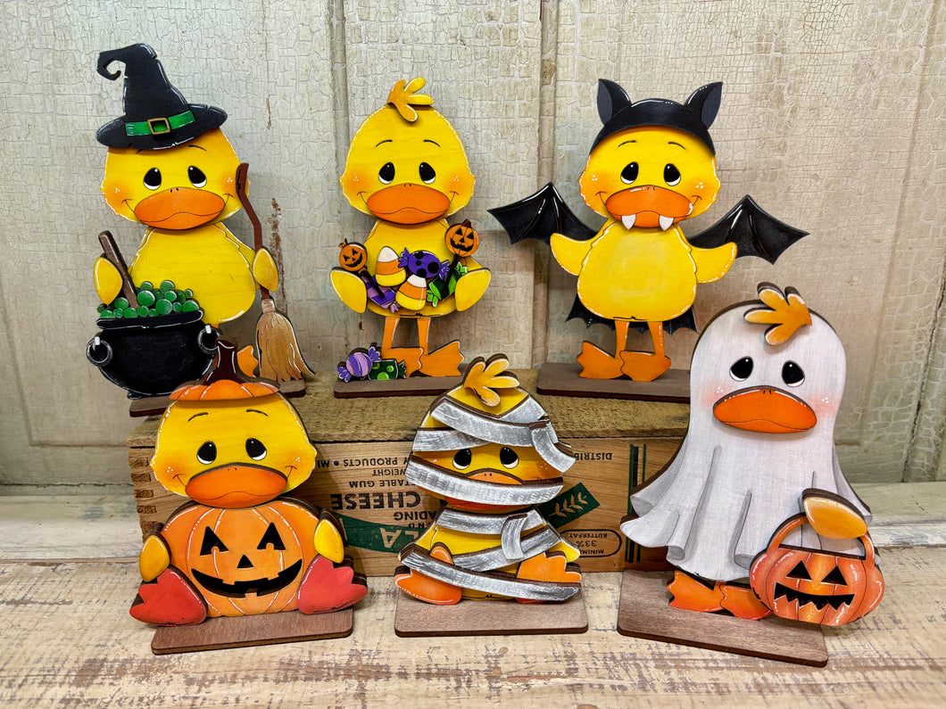 Halloween Ducks  - Unpainted