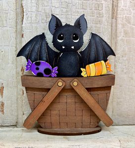 Fall, Halloween & Thanksgiving TINY Basket Inserts - Unpainted