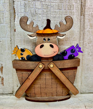 Load image into Gallery viewer, Fall, Halloween &amp; Thanksgiving TINY Basket Inserts - Unpainted
