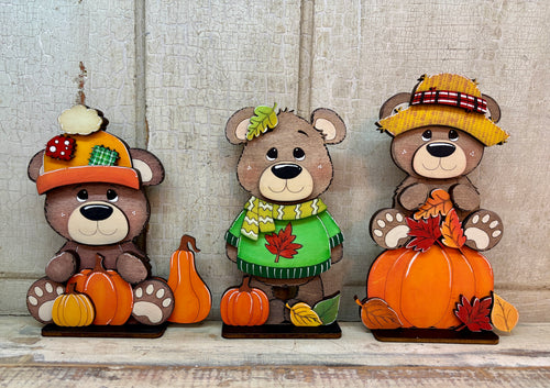 Fall Bears - Unpainted