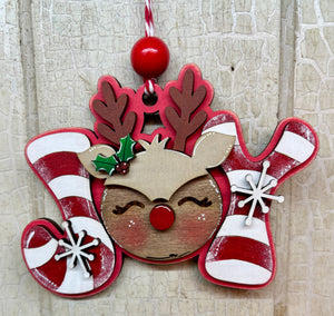 JOY Christmas Ornaments - Unpainted