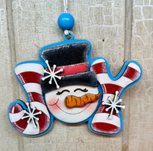 Load image into Gallery viewer, JOY Christmas Ornaments - Unpainted