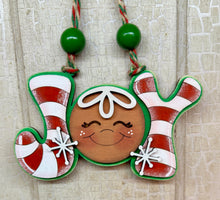 Load image into Gallery viewer, JOY Christmas Ornaments - Unpainted