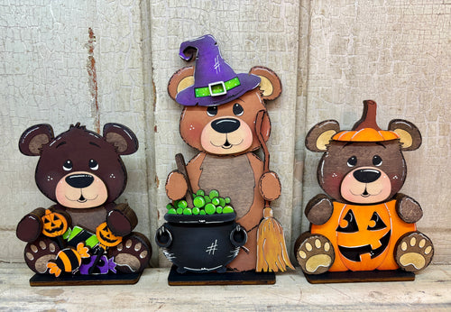 Halloween Bears - Unpainted