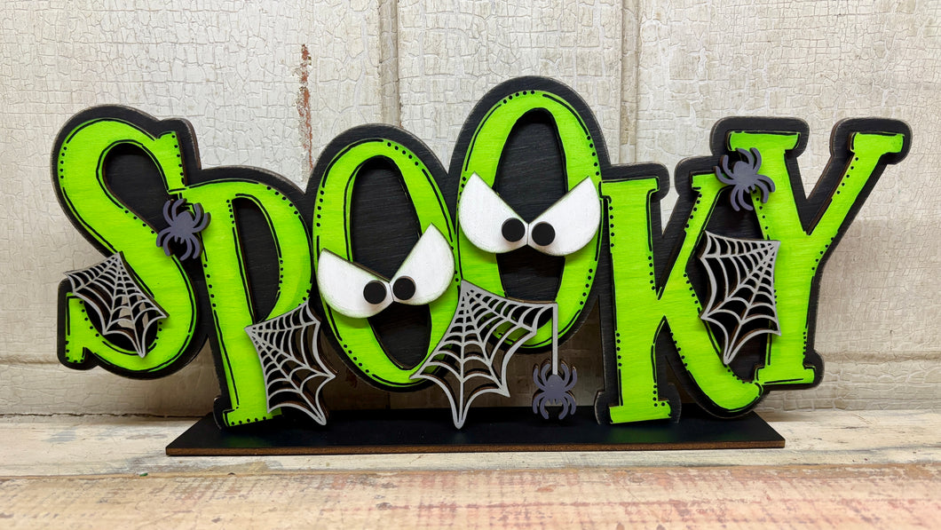 Spooky Spider Shelf Sitter - Unpainted