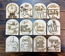 Load image into Gallery viewer, HOT New Item! Mini Arch Inserts 40+ Designs - Unpainted