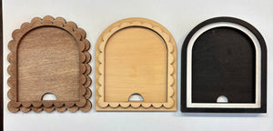HOT New Item! Mini Arch Frames for Inserts - Unpainted