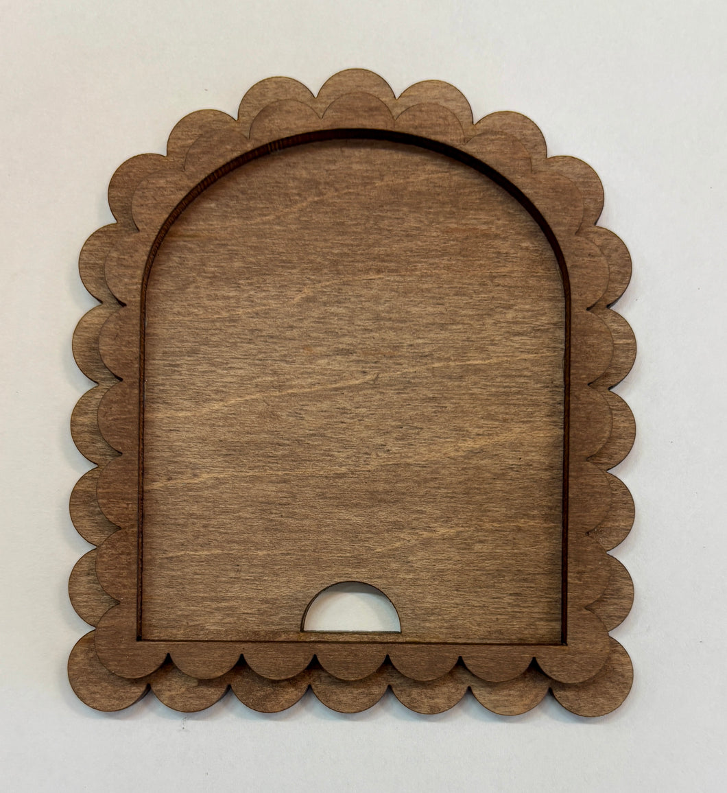 HOT New Item! Mini Arch Frames for Inserts - Unpainted