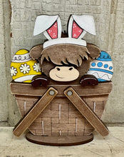 Load image into Gallery viewer, TINY Basket With Interchangeable Easter Inserts - Unpainted