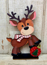 Load image into Gallery viewer, Christmas Reindeer  - Unpainted &amp; Unassembled