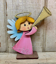 Load image into Gallery viewer, Christmas Angels  - Unpainted &amp; Unassembled