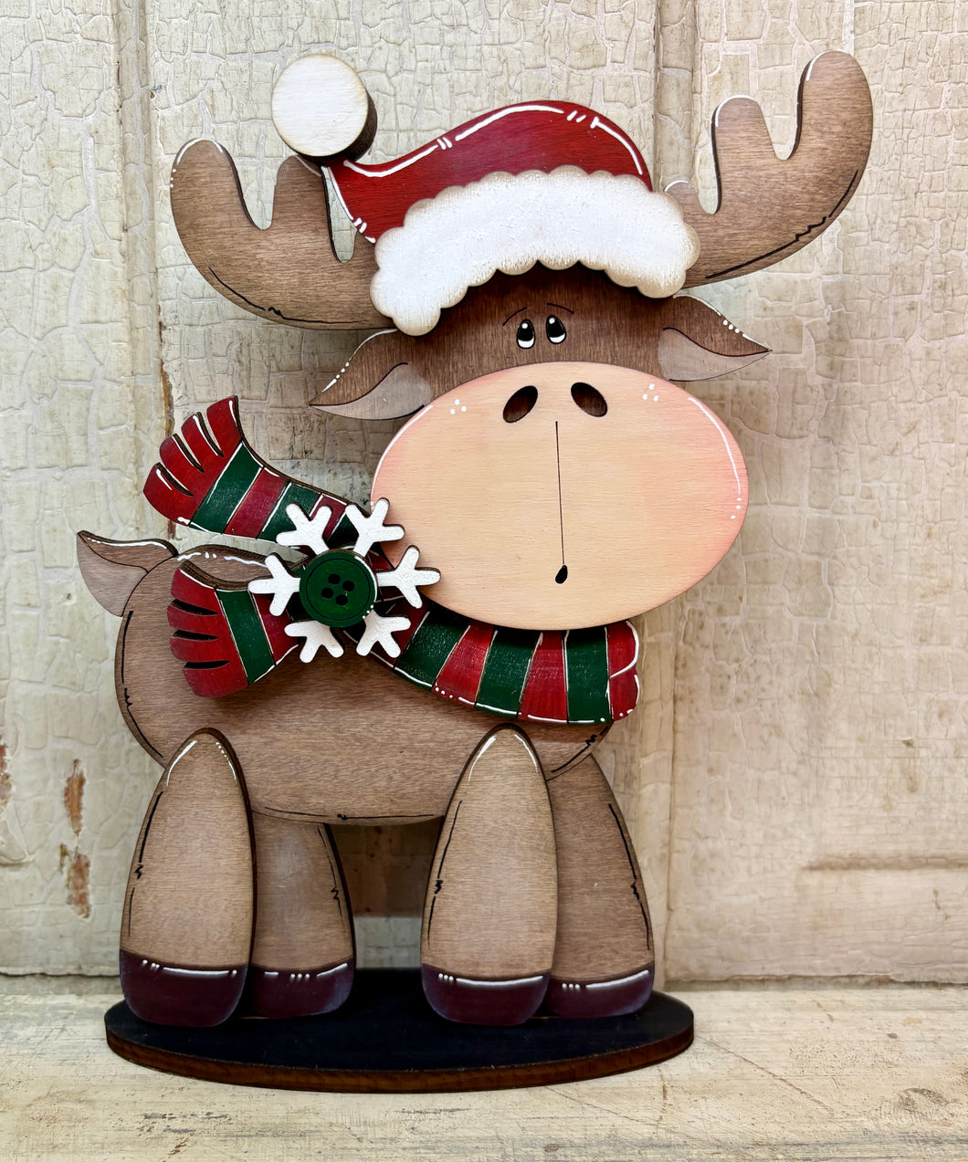 Christmas Moose  - Unpainted & Unassembled