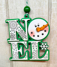 Load image into Gallery viewer, Nativity Snowflake Ornaments  - Unpainted &amp; Unassembled