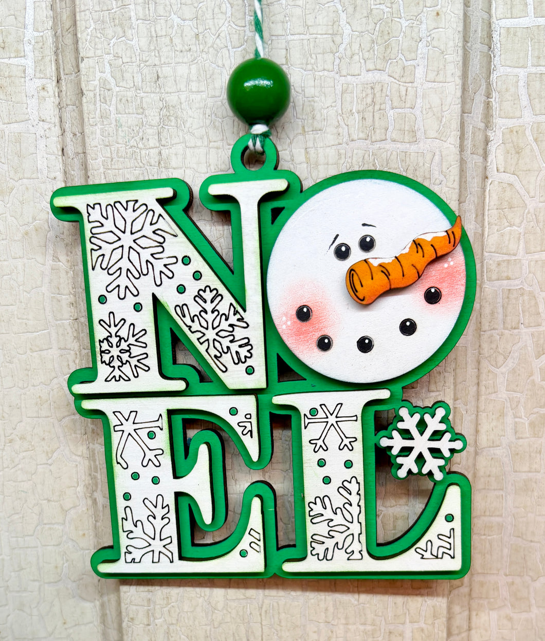 Nativity Snowflake Ornaments  - Unpainted & Unassembled