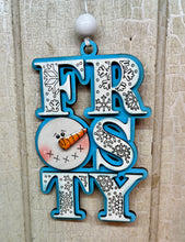 Load image into Gallery viewer, Nativity Snowflake Ornaments  - Unpainted &amp; Unassembled