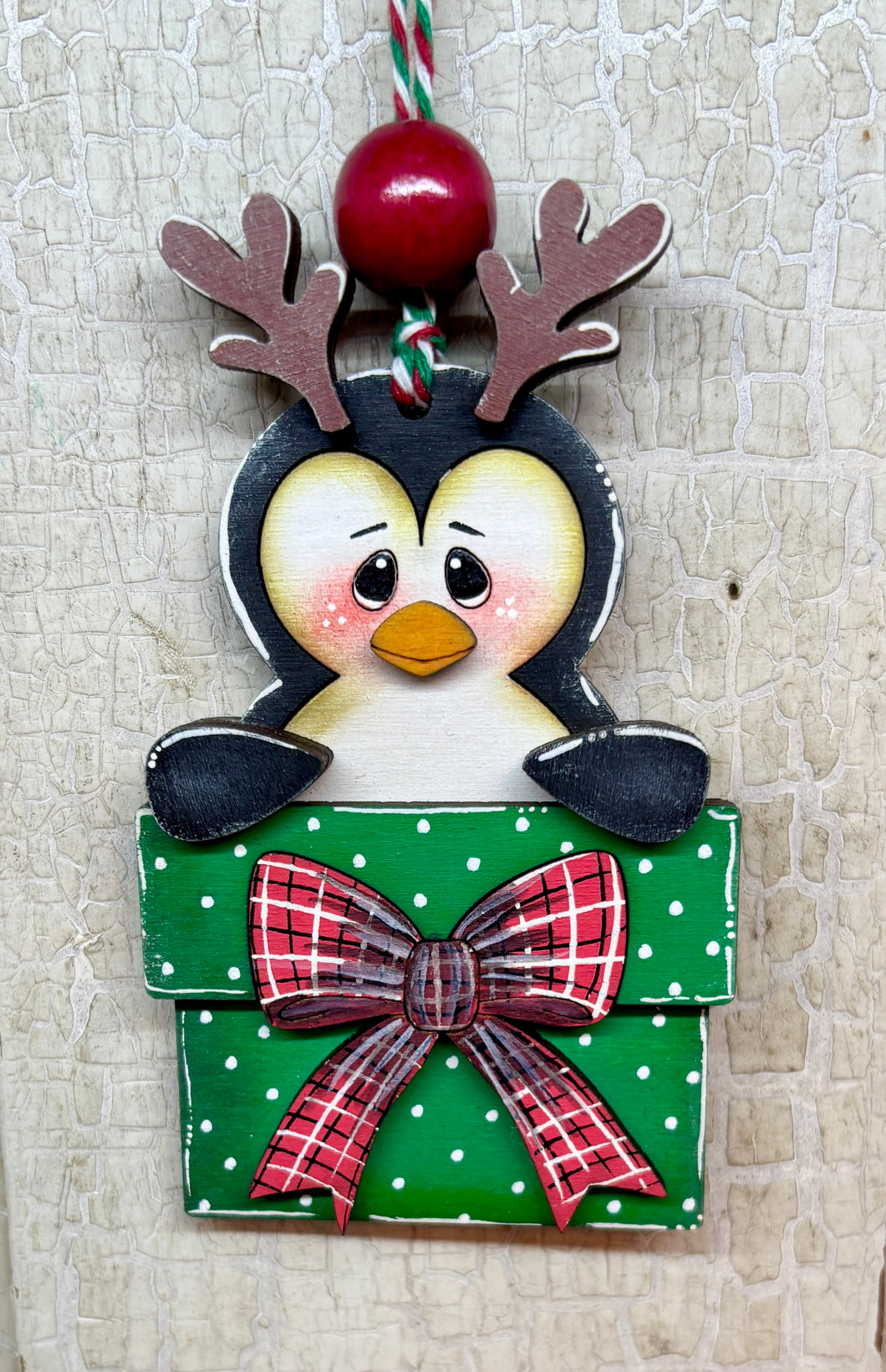 Christmas Penguin Ornaments  - Unpainted & Unassembled