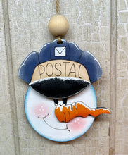 Load image into Gallery viewer, Christmas Occupation Snowman Ornaments  - Unpainted &amp; Unassembled