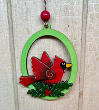 Load image into Gallery viewer, Cardinal Ornaments  - Unpainted &amp; Unassembled
