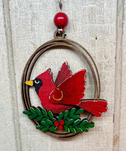 Load image into Gallery viewer, Cardinal Ornaments  - Unpainted &amp; Unassembled