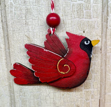 Load image into Gallery viewer, Cardinal Ornaments  - Unpainted &amp; Unassembled