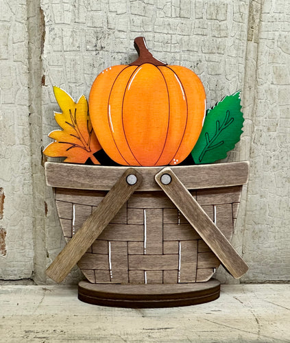 Fall, Halloween & Thanksgiving TINY Basket Inserts - Unpainted