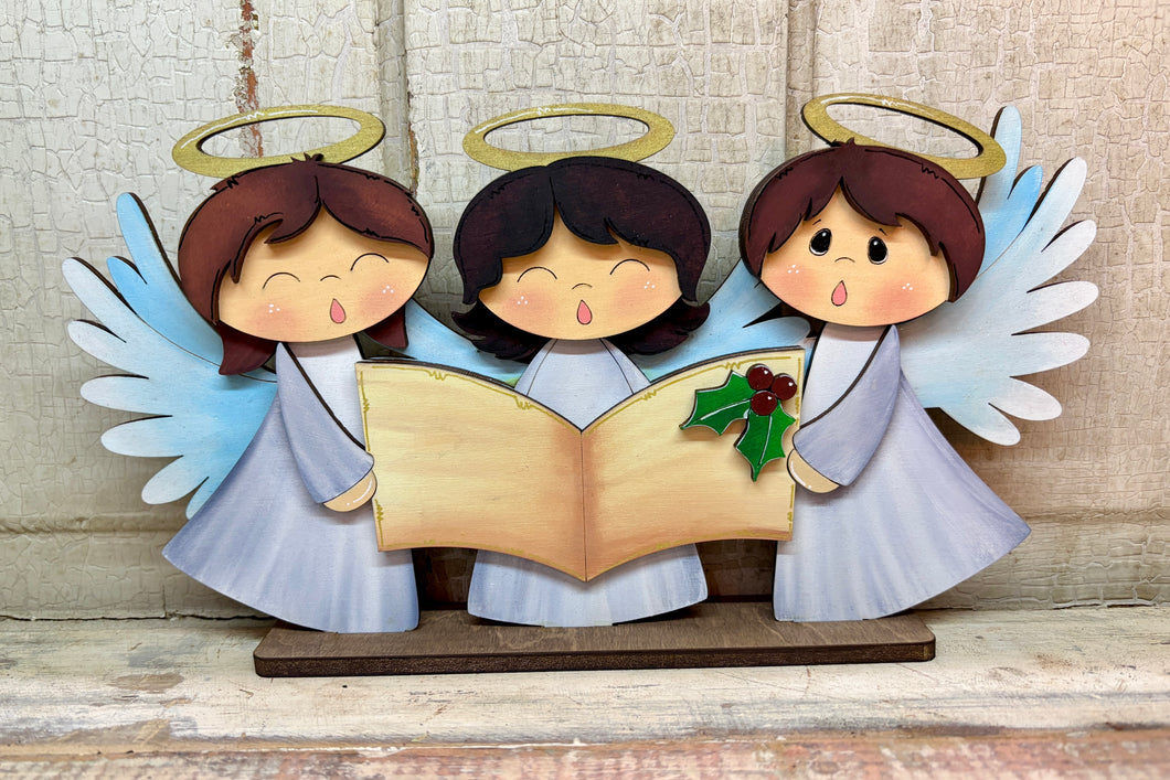 Angel Choir Sitter  - Unpainted & Unassembled