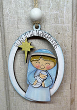 Load image into Gallery viewer, Nativity Ornaments  - Unpainted &amp; Unassembled