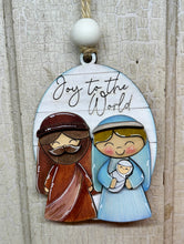 Load image into Gallery viewer, Nativity Ornaments  - Unpainted &amp; Unassembled