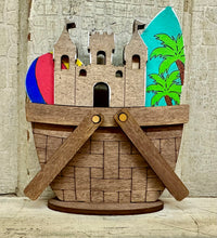 Load image into Gallery viewer, Summer, 4th of July &amp; Cinco De Mayo  TINY Basket Inserts - Unpainted