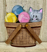 Load image into Gallery viewer, Tiny Basket With Interchangeable Inserts - Unpainted