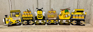 Bee Train - Unpainted - Buy a Piece (6 pieces) or Entire Set