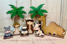 Load image into Gallery viewer, Christmas Nativity &amp; Add-Ons  - Unpainted &amp; Unassembled