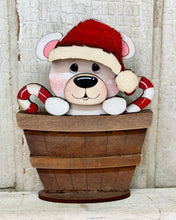 Load image into Gallery viewer, Christmas, Winter &amp; New Year TINY Basket Inserts - Unpainted