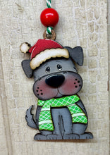 Load image into Gallery viewer, Fun Dog Ornaments  - Unpainted &amp; Unassembled