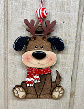 Load image into Gallery viewer, Fun Dog Ornaments  - Unpainted &amp; Unassembled
